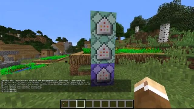 Minecraft EXPLODING ARROWS in Vanilla | 1.12.2 Command Block Tutorial смотреть онлайн