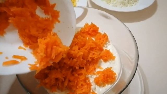 Салат Мимоза с печенью трески. смотреть онлайн