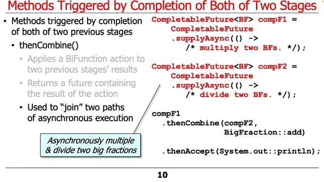 Advanced Java CompletableFuture Features: Two Stage Completion Methods (Part 1) смотреть онлайн