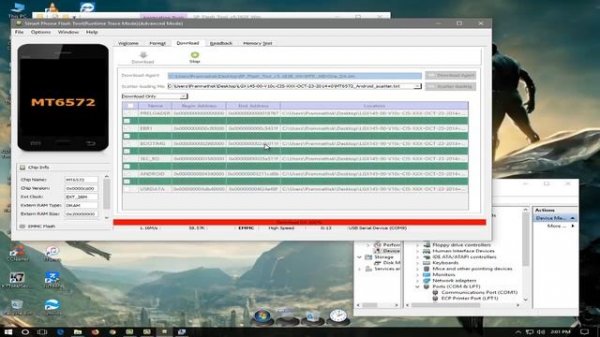 how to fix BROM ERROR S_BROM_DOWNLOAD_DA_FAIL(0x7D4)