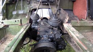 Установка коробки уаз на газ-69