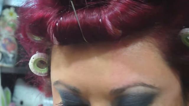 Dark Blue Smokey eye/4th of July Hair & Makeup смотреть онлайн