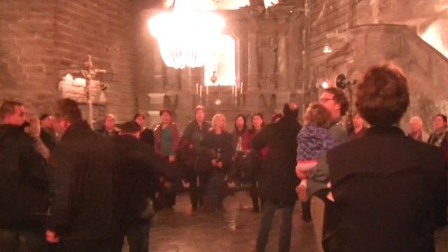 Соляная шахта в Величке . Подземная часовня Святого Антония . смотреть онлайн