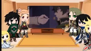 Реакция персонажей  Восхождения героя щита  на  Герой шита за 30 минут  часть 1