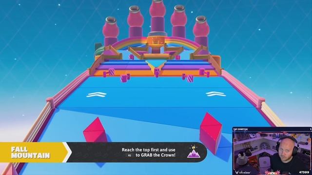 INSANE 20 PLAYER HEXAGON!! - FALL GUYS смотреть онлайн