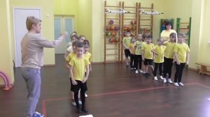 физкультурное занятие старшая группа