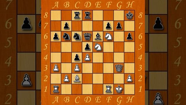 Задача Белые ходят и ставят мат в два хода Task White moves and checkmates in two moves № 9 смотреть онлайн