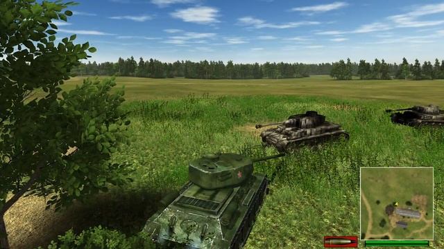Симулятор танка на GTX980TI On The Front Line На линии фронта ИГРА 2016г Обзор смотреть онлайн