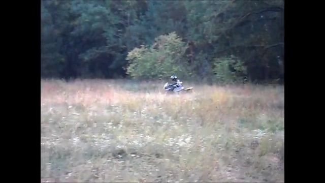 Honda XL 700 VA Transalp по российским полям и лесам.