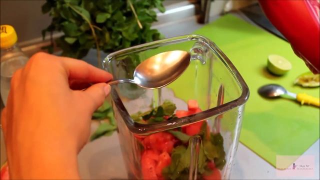 АРБУЗНЫЙ СМУЗИ с мятой | Smoothie как приготовить смотреть онлайн