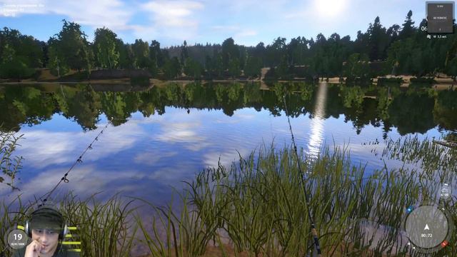 Рыба Карась игра в Russian Fishing 4 началась. смотреть онлайн