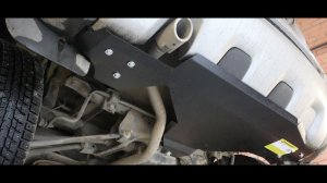 Усиленная защита заднего бампера на Рено Дастер Duster Motodor  01735