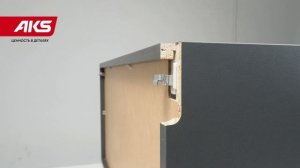 Установка кухонного ящика под потолок