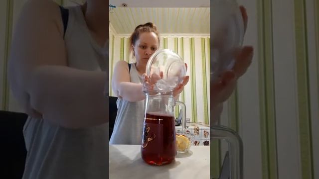 Берри гибискус со льдом...