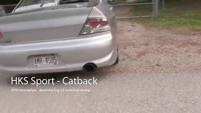 EVO Exhaust - Which is Best? // Mitsubishi Lancer Evolution 8 VIII смотреть онлайн