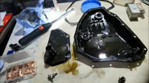 Ниссан Жук. Полная замена масла в вариаторе, акпп.