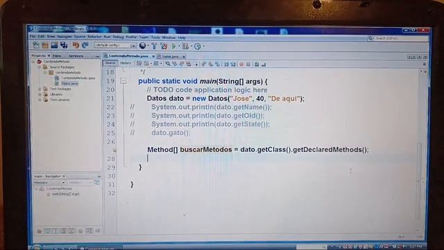 reflect method en java netbeans смотреть онлайн
