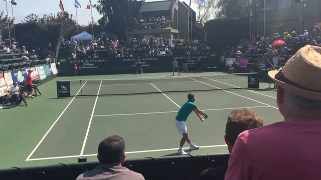 Daniel Evans Serve Slow Motion / エバンスのサーブ（スロー） смотреть онлайн