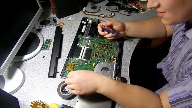 Разборка и сборка ноутбука Asus S56C смотреть онлайн