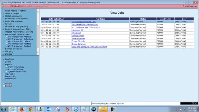 IBM InfoSphere Optim Data Growth Solution for Oracle e Business Suite смотреть онлайн