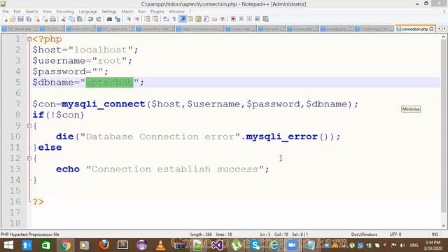 How to Create Connection And Retrieve Data with Database in PHP MySQL In (URDU / HINDI) | PHP MySQL смотреть онлайн