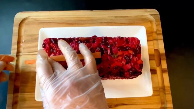 Russian Vinaigrette Salad. Винегрет с фасолью. Как подать винегрет красиво на праздничный стол смотреть онлайн