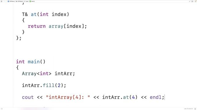 Class Templates | C++ Tutorial смотреть онлайн