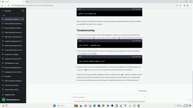 Installing python module смотреть онлайн