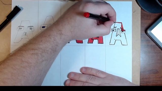 Draw Alphabet Lore, letter A how to draw Alphabet Lore MEMES Clip 4 (2) смотреть онлайн