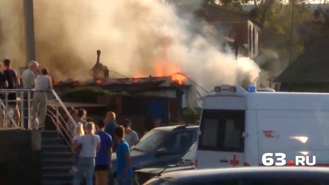 Жилой дом выгорел дотла смотреть онлайн