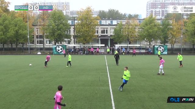 XVI сезон ОЛЕ Пари 8х8. Бродвей-д - Аптека Фиалка 1:0 смотреть онлайн