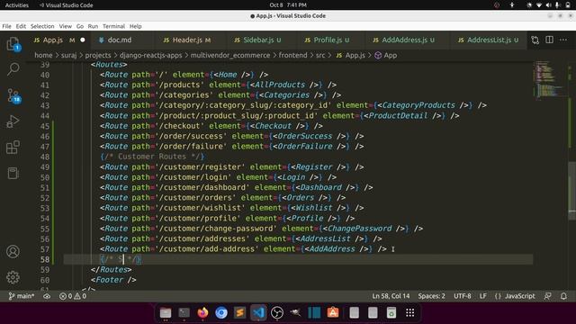 Design seller register login dashboard layout||Multivendor Ecommerce Website in Django ReactJs #28 смотреть онлайн
