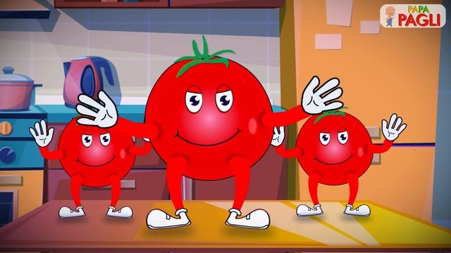Lal Lal Tametu | Gujarati Balgeet | લાલ લાલ ટામેટું | Popular Gujarati Nursery Rhymes смотреть онлайн
