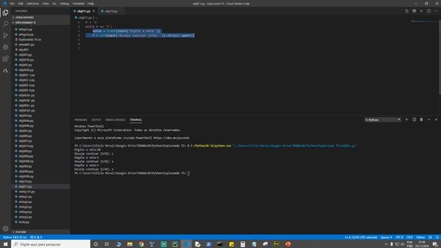 Live #71 - Como criar repetições com While em Python 3 смотреть онлайн