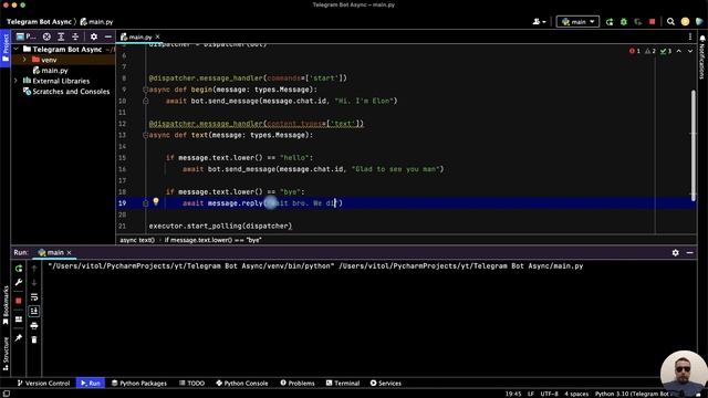 How to Create a Telegram Bot using Python in 5 minutes смотреть онлайн