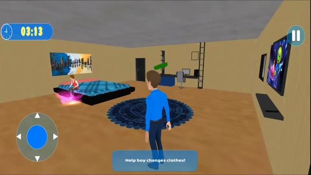 Dad at Home Happy Family Games Gameplay | Walkthrough android, ios gameplay смотреть онлайн