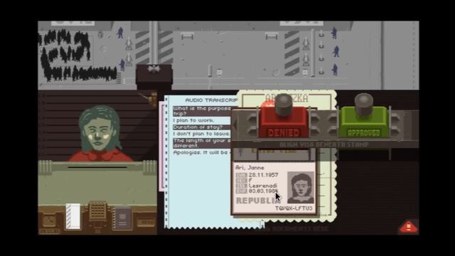 ANOTHER TERRORIST ATTACK?!? Papers, Please. Pt. 3 смотреть онлайн