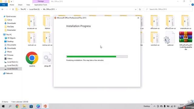 How to Install Word, Excel & PPT Ms. Office Pro Plus 2013 смотреть онлайн