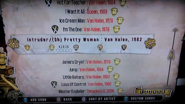 Guitar hero Van Halen easy difficulty смотреть онлайн
