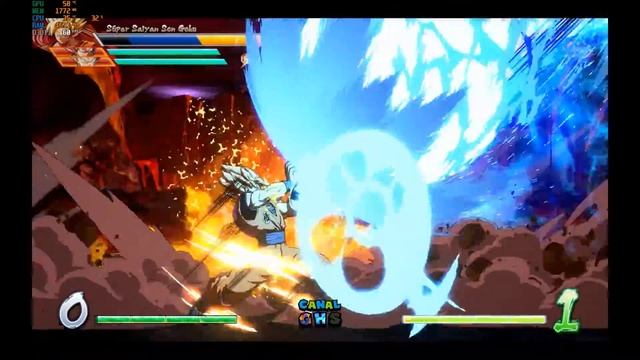 DragonBall Fighter Z Test gráfica AMD A8-7600 - 12 GB DDR3 - GTX 1050 2 GB DDR5 смотреть онлайн