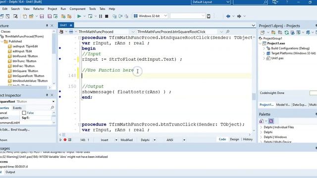More Delphi Basics | Part 2 | Built in Math Functions and Procedures смотреть онлайн