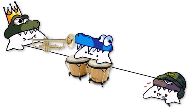 *Bongo cat - Gang-Plank Galleon - Super Smash Bros Ultimate [King K Rool's theme] смотреть онлайн
