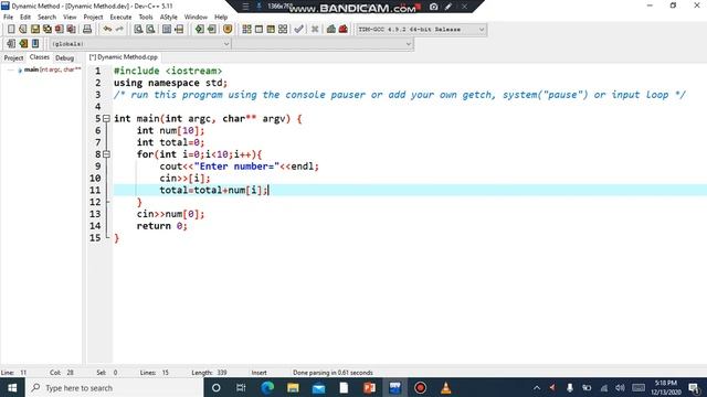 Fill array with user Dynamic method lecture 10 смотреть онлайн