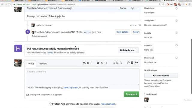 239 Kubernetes Merging a PR for Deployment смотреть онлайн