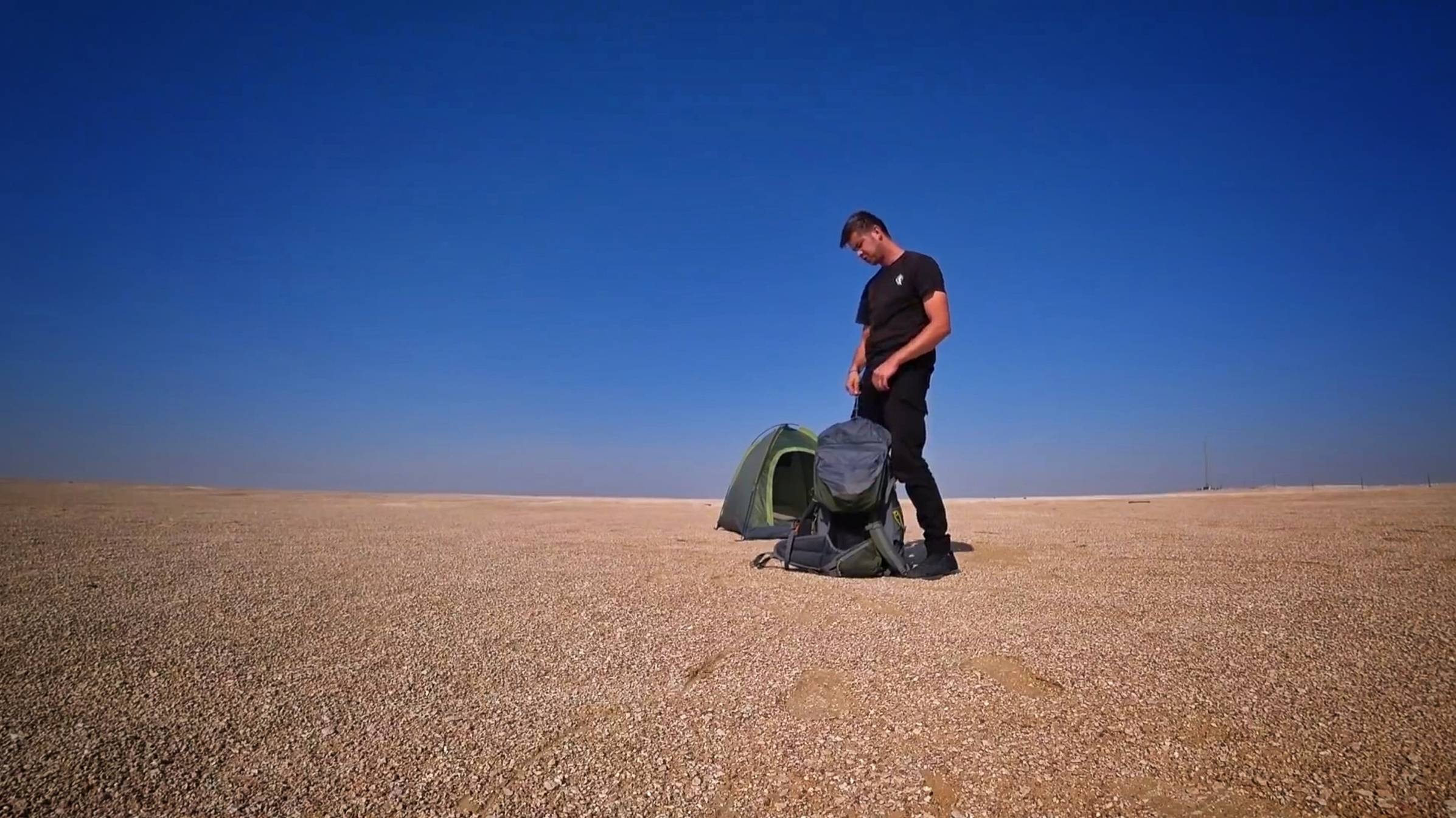 Один в арабской стране / Выживание в пустыне #путешествие #кузен смотреть онлайн