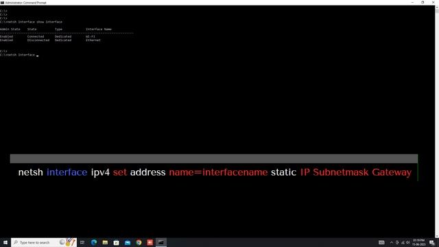 How to set ip address windows 10 cmd | смотреть онлайн