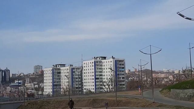 Вид на мост через бухту Золотой Рог/Владивосток смотреть онлайн