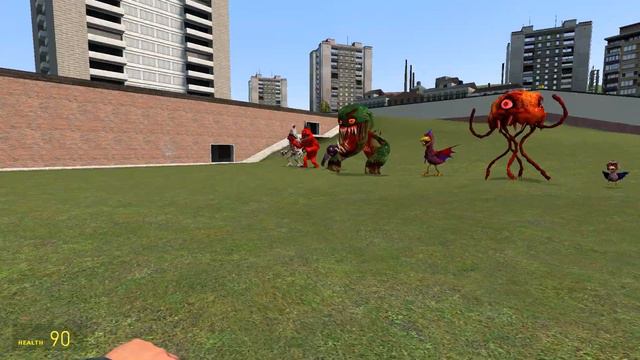 NIGHTMARE GARTEN OF BANBAN vs CRUCIFIX In Garry's Mod!? смотреть онлайн