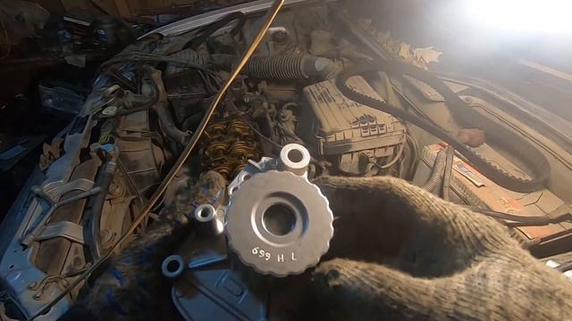 honda двигатель d15b замена ремня грм помпы смотреть онлайн