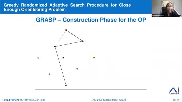 Petra Fridrichová: Greedy Randomized Adaptive Search Procedure for CEOP смотреть онлайн